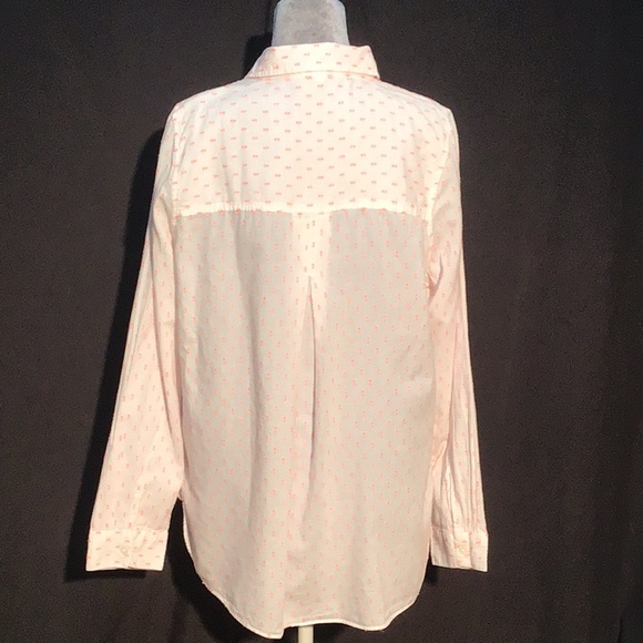 Red Camel sheer button down shirt size large - Picture 5 of 11